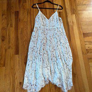 Lulu's White Lace Dress